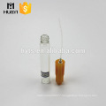 12ml glass tube bottle with orange cap for perfume